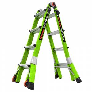 Little Giant Dark Horse 2.0 Multi-Purpose Fibreglass Ladder M17 4-7 Step - "MEGA" LADDER SALE