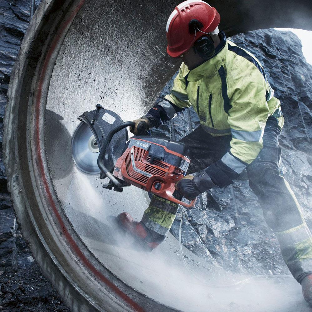 Quick cut sales concrete saw