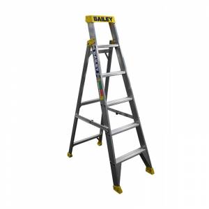 Bailey Pro Aluminium Punchlock Leaning Single Sided Step Ladder 6ft 1.8m FS13957 - BAILEY "BONANZA" SALE