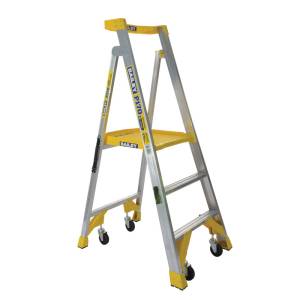 BAILEY P170 Job Station Aluminium Platform Ladder 3 Steps 0.9m FS13538 - BAILEY "BONANZA" SALE