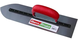 Marco Pesaro 14" 355mm x 100mm NARROW Pointed Concrete Flooring Trowel MP109A