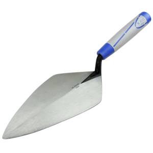 W. Rose™ 12” Wide London Brick Trowel with ProForm® Soft Grip Handle