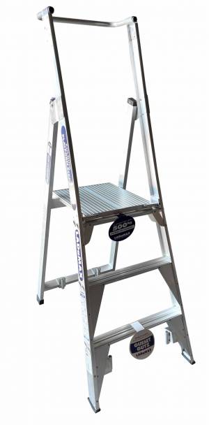 Ladamax 150KG 3 Step Platform Ladder (G) - (.9m) Aust Made  PS6/3G - "MEGA" LADDER SALE