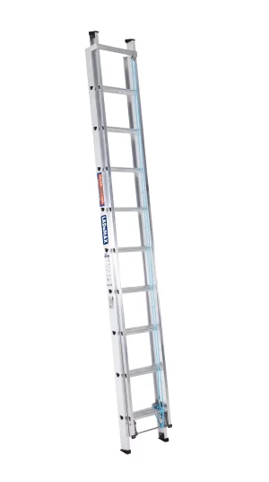Ladamax 150kg Aluminium Extension Ladder 22ft (3.6m - 6.3m)- Aust Made  XT122 - "MEGA" LADDER SALE