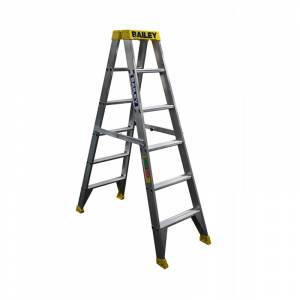 BAILEY Professional Punchlock Aluminium Double Sided Step Ladder 6ft 1.8m - FS13963 - BAILEY "BONANZA" SALE