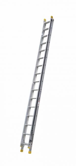 Bailey 5.0 - 9.0m 150kg Industrial Rated Pro Punchlock 16 Aluminium Extension Ladder FS13901 - BAILEY "BONANZA" SALE