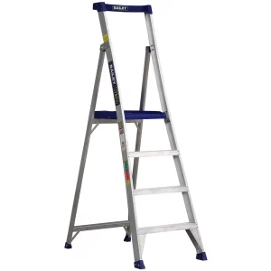 BAILEY P150 Aluminium Platform Ladder 4 Steps 1.2m FS14067 - BAILEY "BONANZA" SALE