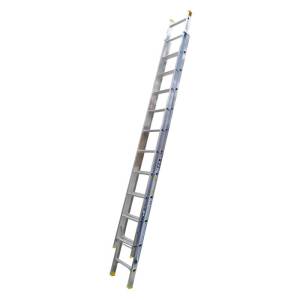 Bailey 3.7 - 6.5m 150kg Industrial Rated Pro Punchlock 12 Aluminium Extension Ladder FS13899 - BAILEY "BONANZA" SALE