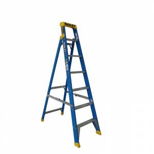 BAILEY Pro Punchlock Lean Safe Fibreglass Single Sided Step Ladder 7ft 2.1m FS13973 - BAILEY "BONANZA" SALE