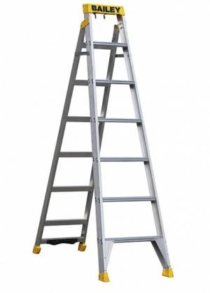 Bailey Professional Punchlock Aluminium Dual Purpose Ladder 7ft 2.1m - 3.8m FS13989 - BAILEY "BONANZA" SALE