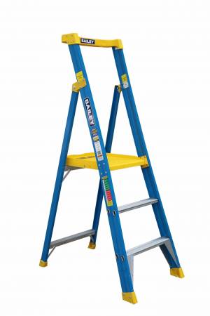 Bailey FS13946 0.86m 170kg Pro FG PFS3 Punchlock Platform Stepladder FS13946 - BAILEY "BONANZA" SALE