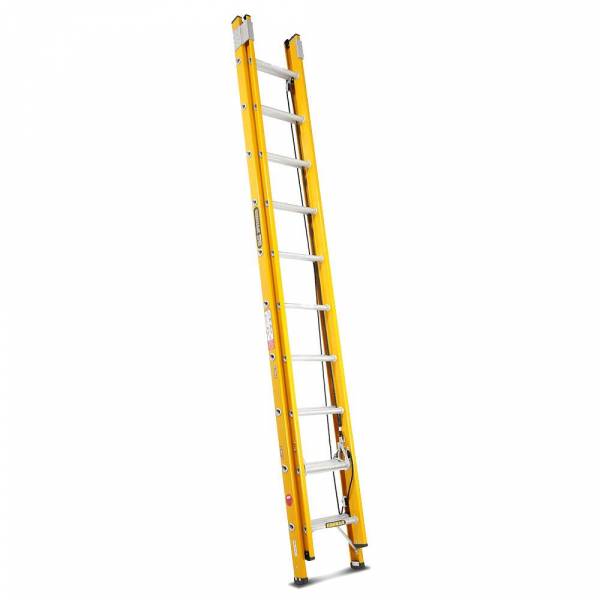 Gorilla 3.1 - 5.3m 130kg Fibreglass Extension Ladder (10"-17"))