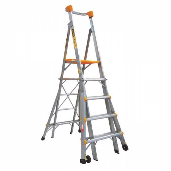 Gorilla 5-6-7-8 Adjustable Platform Ladder (NEW)