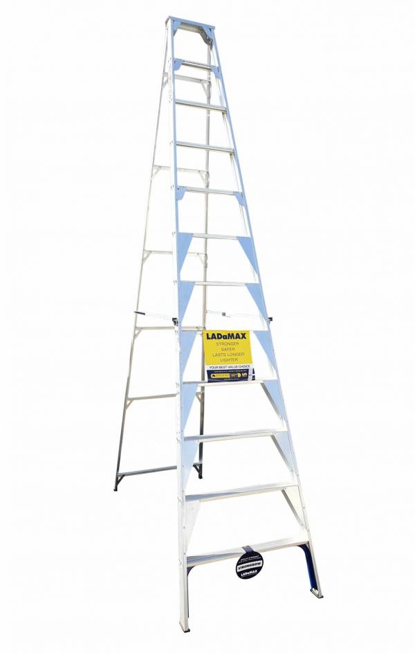 Ladamax Aluminium 150 kg Single Sided Ladder 12" (3.6m) - Was $520 Now $416 | Ladamax Aluminium 150 kg Single Sided Ladder 12" (3.6m) - Was $520 Now $416 | Ladamax Aluminium 150 kg Single Sided Ladder 12" (3.6m) - Was $520 Now $416