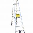 Ladamax Aluminium 150kg Double Sided Ladder - 10Ft (3m) | Ladamax Aluminium 150kg Double Sided Ladder - 10Ft (3m) | Ladamax Aluminium 150kg Double Sided Ladder - 10Ft (3m)