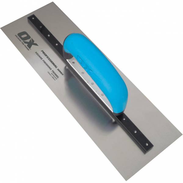 OX Stainless Steel Square Finishing Trowel