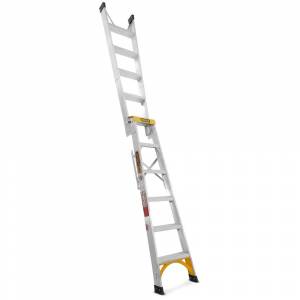 Gorilla Aluminium Dual Purpose Ladder 150 kg 6ft 1.8m - 3.2m | Gorilla Aluminium Dual Purpose Ladder 150 kg 6ft 1.8m - 3.2m