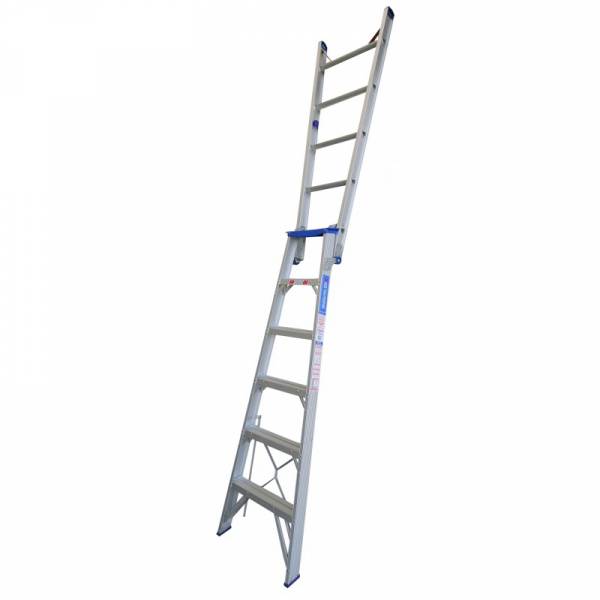 Indalex Pro Series Aluminium Dual Purpose Ladder 6ft 1.8m - 3.2m | Indalex Pro Series Aluminium Dual Purpose Ladder 6ft 1.8m - 3.2m