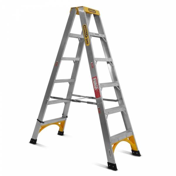 Gorilla Aluminium Double Sided Step Ladder 150 kg 6ft 1.8m
