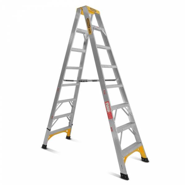 Gorilla Aluminium Double Sided Step Ladder 150 kg 8ft 2.4m