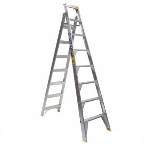 Bailey Professional Punchlock Aluminium Dual Purpose Ladder 8ft 2.4m - 4.4m | Bailey Professional Punchlock Aluminium Dual Purpose Ladder 8ft 2.4m - 4.4m | Bailey Professional Punchlock Aluminium Dual Purpose Ladder 8ft 2.4m - 4.4m