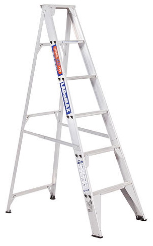 Ladamax Aluminium 150 kg Single Sided Ladder 4 Ft (1.2m) - Was $165 Now $132 | Ladamax Aluminium 150 kg Single Sided Ladder 4 Ft (1.2m) - Was $165 Now $132 | Ladamax Aluminium 150 kg Single Sided Ladder 4 Ft (1.2m) - Was $165 Now $132