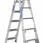 Dual Purpose Light weight rigid product | Extended Ladder Extends | Swagelock Swagelock style is stronger in twist than riveted ladder | Rear Outrigger Rear ‘outrigger’ stabilisers for improved safety.