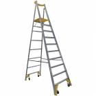 BAILEY P170 Job Station Aluminium Platform Ladder 10 Steps 3.0m | BAILEY P170 Job Station Aluminium Platform Ladder 10 Steps 3.0m | BAILEY P170 Job Station Aluminium Platform Ladder 10 Steps 3.0m