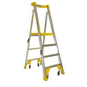 BAILEY P170 Job Station Aluminium Platform Ladder 4 Steps 1.2m | BAILEY P170 Job Station Aluminium Platform Ladder 4 Steps 1.2m