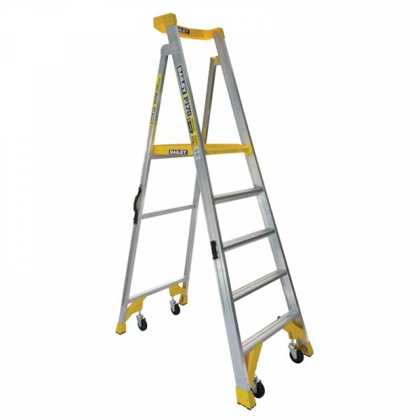 BAILEY P170 Job Station Aluminium Platform Ladder 5 Steps 1.5m | BAILEY P170 Job Station Aluminium Platform Ladder 5 Steps 1.5m | BAILEY P170 Job Station Aluminium Platform Ladder 5 Steps 1.5m