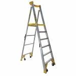 BAILEY P170 Job Station Aluminium Platform Ladder 6 Steps 1.8m | BAILEY P170 Job Station Aluminium Platform Ladder 6 Steps 1.8m | BAILEY P170 Job Station Aluminium Platform Ladder 6 Steps 1.8m