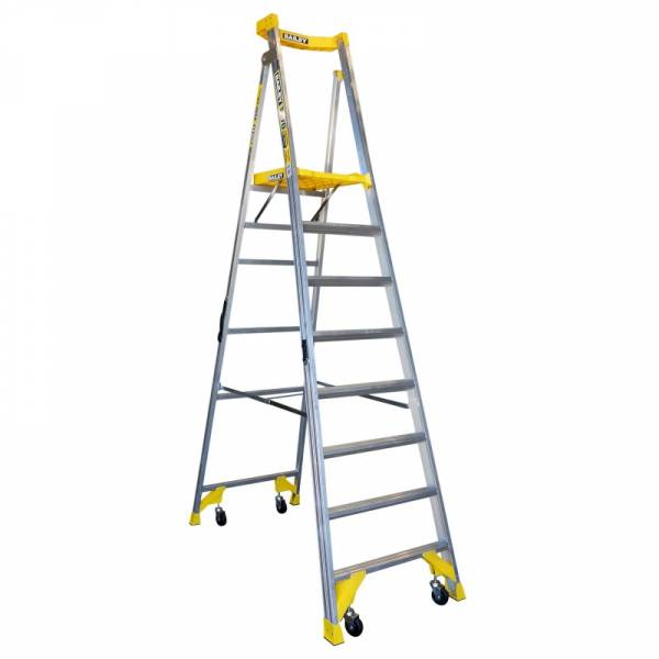 BAILEY P170 Job Station Aluminium Platform Ladder 8 Steps 2.4m | BAILEY P170 Job Station Aluminium Platform Ladder 8 Steps 2.4m | BAILEY P170 Job Station Aluminium Platform Ladder 8 Steps 2.4m