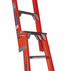 Ladamax Fibreglass Dual Purpose Step Extension Ladder 6" -10" (1.8m - 3.0m)