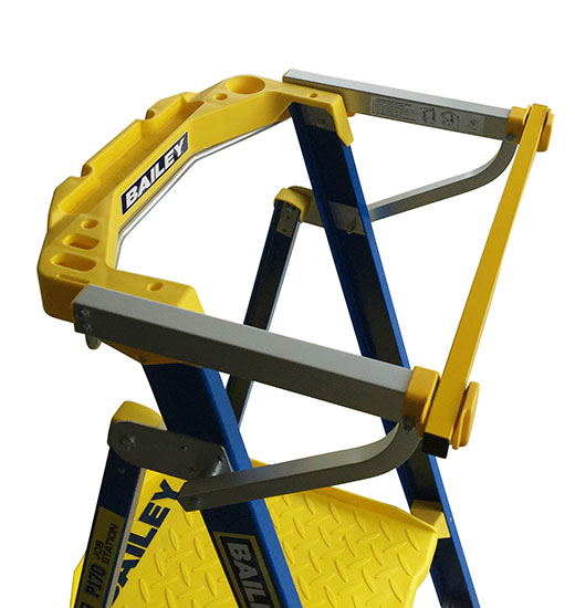BAILEY P150 Aluminium Platform Ladder 3 Steps 3ft