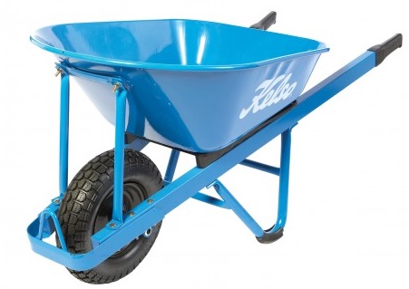 Kelso 100L Pro Trade Steel Tray Wheelbarrow