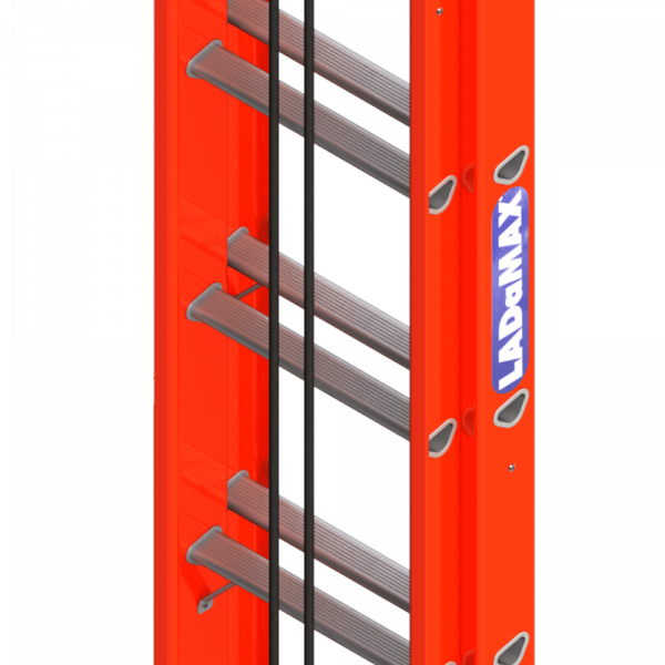 Ladamax Fibreglass Extension Ladder 12" - 21" (3.9m - 6.3m)