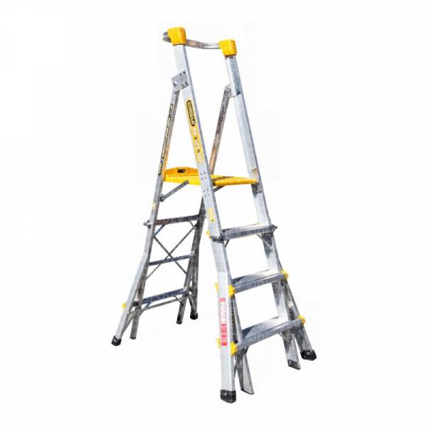 Gorilla 4-5-6 Adjustable Aluminium Platform Ladder | Gorilla 4-5-6 Adjustable Aluminium Platform Ladder | Gorilla 4-5-6 Adjustable Aluminium Platform Ladder
