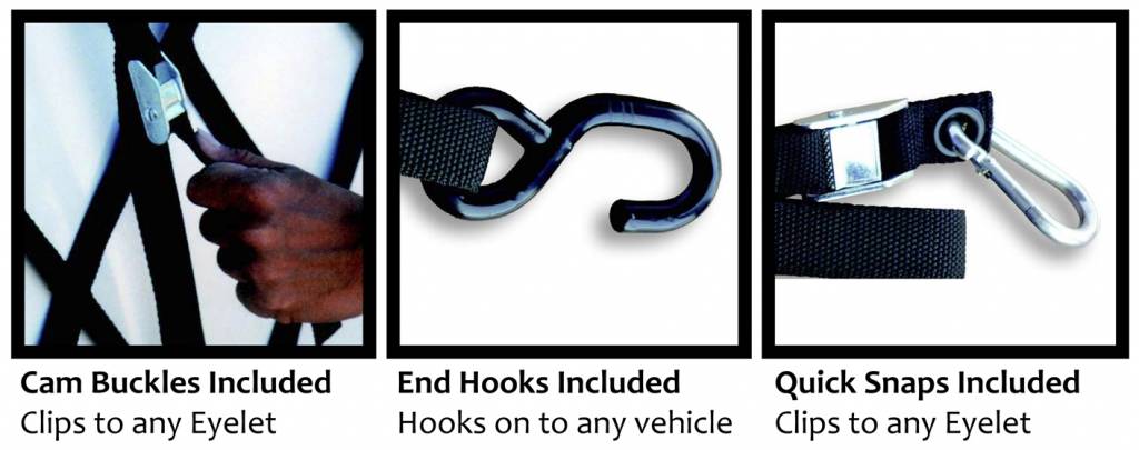 Medium Gladiator Roof Rack Cargo Net -MRN300