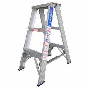 Indalex Pro Series Aluminium Double Sided Step Ladder 3ft 0.9m