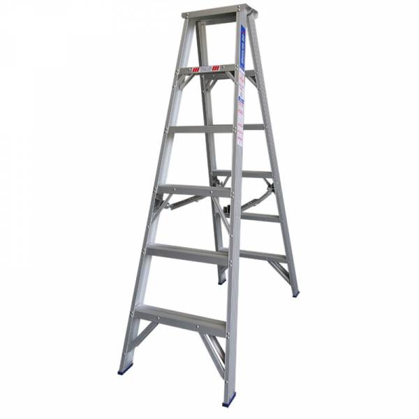 Indalex Pro Series Aluminium Double Sided Step Ladder 5ft 1.5m