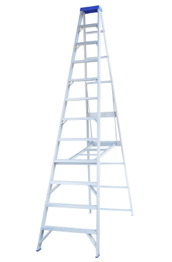 Indalex Single Sided Aluminium Ladder 10' (3m)