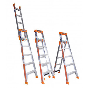 Bailey Aluminium SLS 3 in 1 Ladder 8'-14' (2.4m-4.2m) | Bailey Aluminium SLS 3 in 1 Ladder 8'-14' (2.4m-4.2m) | Bailey Aluminium SLS 3 in 1 Ladder 8'-14' (2.4m-4.2m)