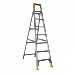 Bailey Pro Aluminium Punchlock Leaning Single Sided Step Ladder 8ft 2.4m FS13959 - BAILEY "BONANZA" SALE