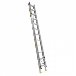 Gorilla Aluminium Extension Ladder 150kg 21ft 3.7m - 6.5m  EL12/21-IH - "MEGA" LADDER SALE