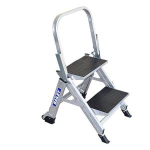Bailey Stairway Ladder with Folding Handrail 150kg Rated - 2 Step FS13750 - BAILEY "BONANZA" SALE