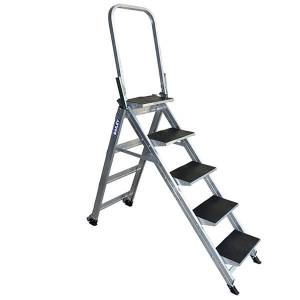 Bailey Stairway Ladder with Folding Handrail 150kg Rated - 5 Step FS13753 - BAILEY "BONANZA" SALE