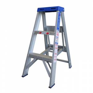 Indalex Pro Series Single Sided Aluminium Ladder 3' (0.9m)  PROS3 - 180kg Rated - "MEGA" LADDER SALE