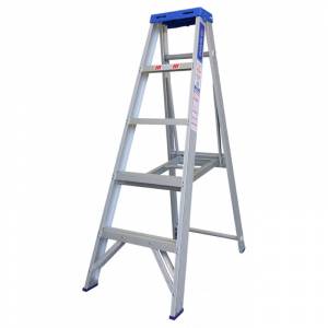 Indalex Pro Series Single Sided Aluminium Ladder 4' (1.2m)  PROS4 - 180kg Rated - "MEGA" LADDER SALE