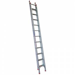 Indalex Tradesman Aluminium Extension Ladder 18ft 3.2m-5.3m TRDX18 - 135kg Rated - "MEGA" LADDER SALE