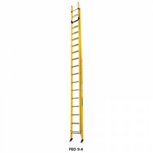 Branach PowerMaster Fibreglass Extension Ladder 5.8m - 9.4m (FED9.4)- Made in Aust